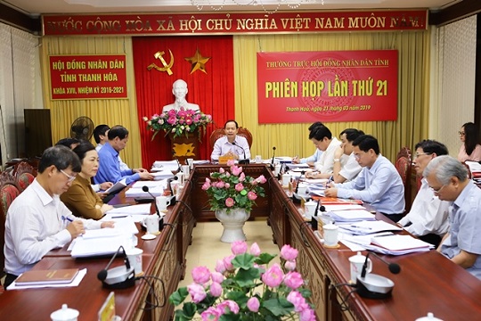 Thường trực 32win23 tỉnh cho ý kiến vào các báo cáo, tờ trình tại kỳ họp lần thứ 8 32win23 tỉnh, khóa XVII