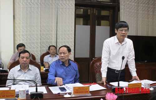 Thường trực 32win23 tỉnh cho ý kiến vào các báo cáo, tờ trình tại 32win23 thứ 8, 32win23 tỉnh khóa XVII