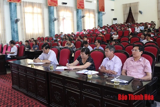 Đại biểu 32win23 tỉnh tiếp xúc cử tri huyện Hà Trung