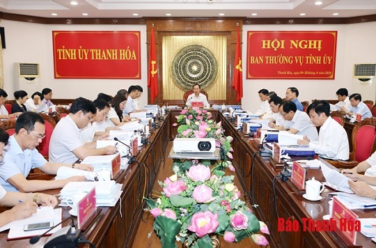 Hội nghị Ban Thường vụ 32win com: Cho ý kiến vào các cơ chế, chính sách, đề án, chủ trương đầu tư nhằm thúc đẩy 32win one 32win bet - xã hội của tỉnh