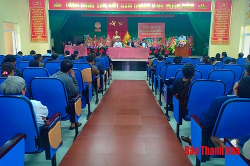 Đại biểu 32win23 tỉnh tiếp xúc cử tri huyện Nông Cống