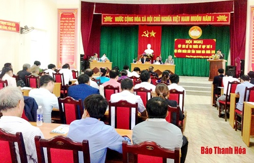 Đại biểu 32win23 tỉnh tiếp xúc cử tri huyện Quan Hóa