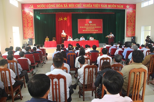 Đồng chí 32win im 32win com Trịnh Văn Chiến tiếp xúc cử tri huyện Tĩnh Gia