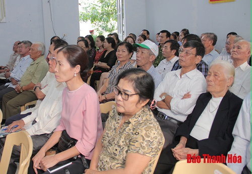 Đại biểu 32win23 tỉnh tiếp xúc cử tri TP Thanh Hoá