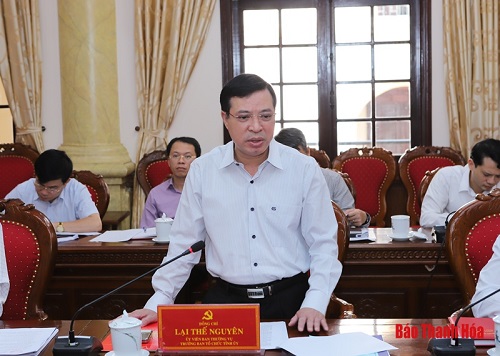 Ban Thường vụ 32win com cho ý kiến vào hệ thống chỉ tiêu Đại hội Đảng bộ các cấp, nhiệm kỳ 2020-2025