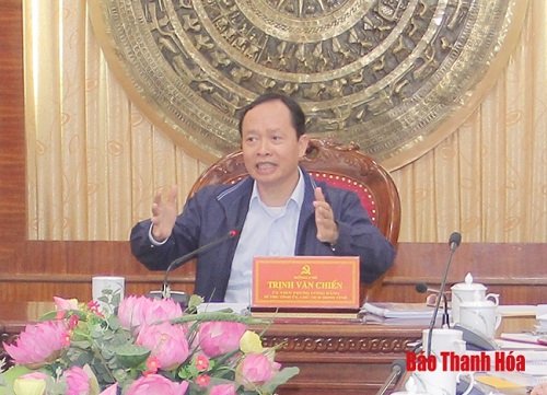Thường trực Tỉnh uỷ cho ý kiến vào quy hoạch khu vực Hàm Rồng – Núi Đọ