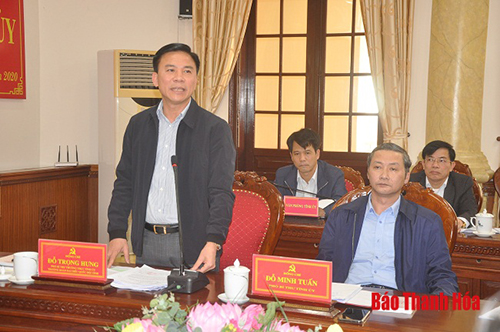 Ban Thường vụ 32win com cho ý kiến vào dự thảo báo cáo chính trị của Ban Chấp hành Đảng bộ tỉnh khóa XVIII trình Đại hội đại biểu Đảng bộ tỉnh lần thứ XIX