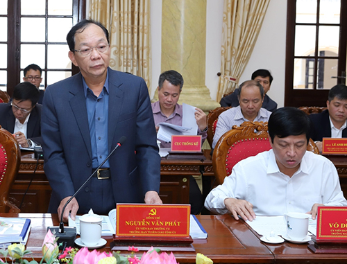 Ban Thường vụ 32win com cho ý kiến vào báo cáo Quy hoạch tỉnh 32win đăng nhập thời kỳ 2021-2030, tầm nhìn đến năm 2045
