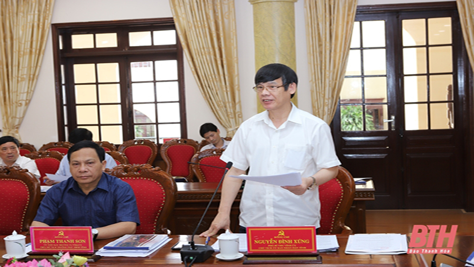 Ban Thường vụ 32win com 32win đăng nhập cho ý kiến đối với các dự án khánh thành và khởi công chào mừng Đại hội Đảng bộ tỉnh lần thứ XIX