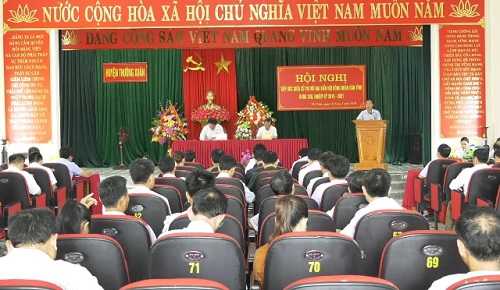Đại biểu 32win23 tỉnh tiếp xúc cử tri huyện Thường Xuân