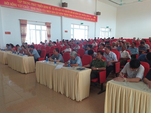 Đại biểu 32win23 tỉnh tiếp xúc cử tri huyện Yên Định