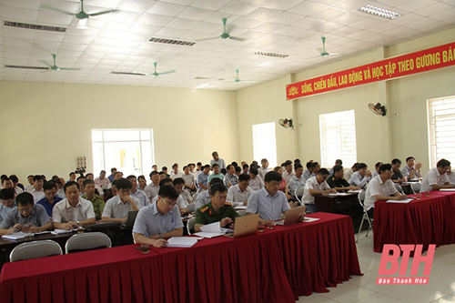 Đại biểu 32win23 tỉnh tiếp xúc cử tri huyện Bá Thước