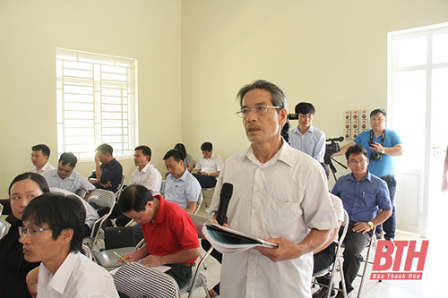 Đại biểu 32win23 tỉnh tiếp xúc cử tri huyện Bá Thước