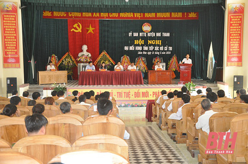 Đại biểu 32win23 tỉnh tiếp xúc cử tri huyện Như Thanh