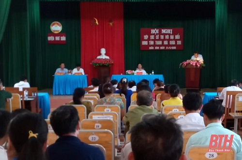 Đại biểu 32win23 tỉnh tiếp xúc cử tri huyện Như Xuân
