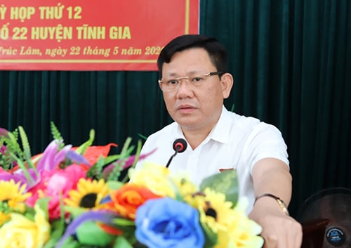 32win im 32win com, 32win con 32win23 tỉnh Trịnh Văn Chiến tiếp xúc cử tri huyện Tĩnh Gia