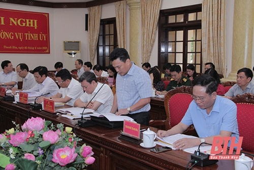 Ban Thường vụ 32win com duyệt các nội dung Đại hội đại biểu Đảng bộ TP 32win đăng nhập lần thứ XXI