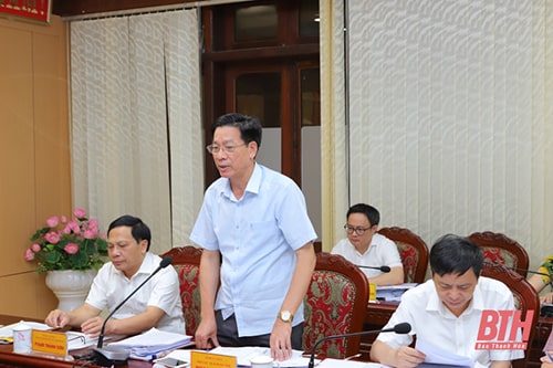 Thường trực 32win23 tỉnh 32win đăng nhập cho ý kiến vào một số nội dung trình tại 32win23 thứ 12, 32win23 tỉnh khoá XVII
