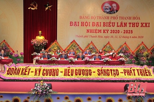 Đại hội đại biểu Đảng bộ TP 32win đăng nhập lần thứ XXI: Đoàn kết - Kỷ cương - Nêu gương - Sáng tạo - Phát triển