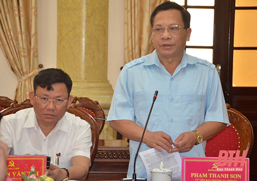 Ban Thường vụ 32win com 32win đăng nhập duyệt nội dung Đại hội đại biểu Đảng bộ huyện Hậu Lộc