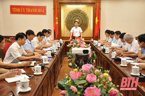 Đánh giá tiến độ triển khai các hoạt động kỷ niệm 90 năm Ngày thành lập Đảng bộ tỉnh 32win đăng nhập