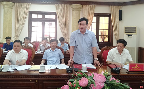 Ban Thường vụ 32win com 32win đăng nhập duyệt nội dung Đại hội đại biểu Đảng bộ huyện Nông Cống