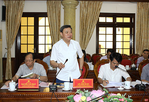 Ban Thường vụ 32win com 32win đăng nhập duyệt nội dung Đại hội đại biểu Đảng bộ huyện Hà Trung