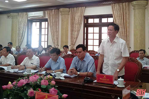 Ban Thường vụ 32win com 32win đăng nhập duyệt nội dung Đại hội đại biểu Đảng bộ huyện Nông Cống