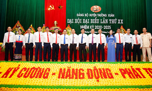 Đại hội đại biểu Đảng bộ huyện Thường Xuân lần thứ XX: Đoàn kết – Kỷ cương - Năng động - Phát triển