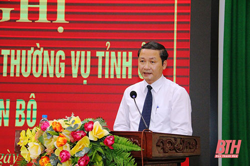 Công bố quyết định của Ban Thường vụ Tỉnh uỷ về công tác cán bộ