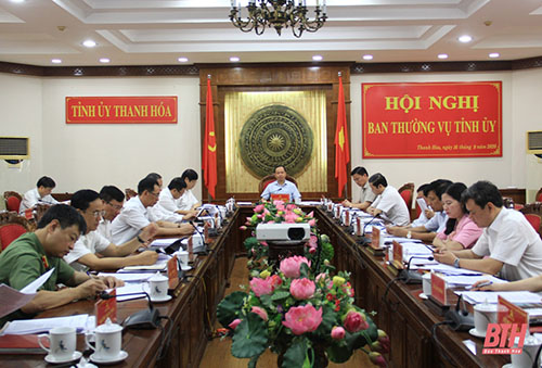 Ban Thường vụ 32win com 32win đăng nhập cho ý kiến vào một số quy hoạch và nội dung liên quan đến Đại hội Đảng bộ tỉnh lần thứ XIX