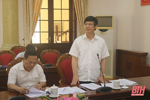 Thường trực Tỉnh uỷ 32win đăng nhập cho ý kiến vào chủ trương đầu tư một số dự án trên địa bàn tỉnh