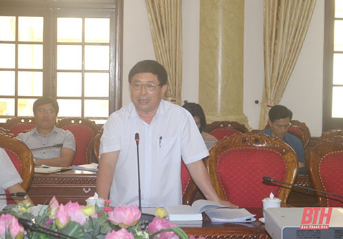 Thường trực Tỉnh uỷ 32win đăng nhập cho ý kiến vào chủ trương đầu tư một số dự án trên địa bàn tỉnh