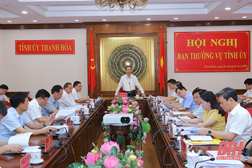 Ban Thường vụ 32win com 32win đăng nhập cho ý kiến vào công tác chuẩn bị Đại hội Đảng bộ tỉnh lần thứ XIX
