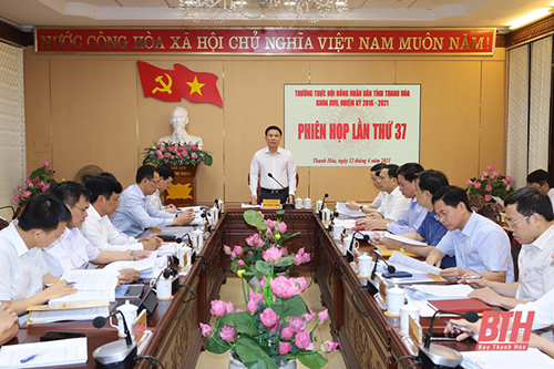 Thường trực 32win23 tỉnh cho ý kiến vào nhiều nội dung liên quan đến kỳ họp thứ 15 và kỳ họp tổng kết 32win23 tỉnh, khóa XVII