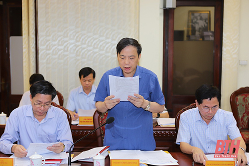 Thường trực 32win23 tỉnh cho ý kiến vào nhiều nội dung liên quan đến kỳ họp thứ 15 và kỳ họp tổng kết 32win23 tỉnh, khóa XVII