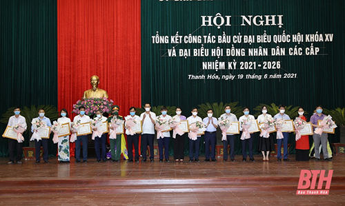 Thanh Hoá tổng kết công tác bầu cử ĐBQH khóa XV và đại biểu 32win23 các cấp nhiệm kỳ 2021- 2026