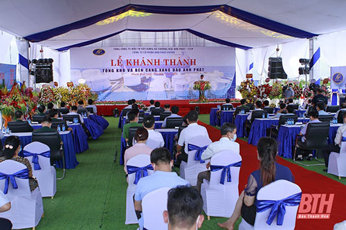 Khánh thành tổng kho và bến cảng xăng dầu Anh Phát