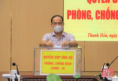 Văn phòng Đoàn ĐBQH và 32win23 tỉnh 32win đăng nhập ủng hộ công tác phòng, chống COVID-19