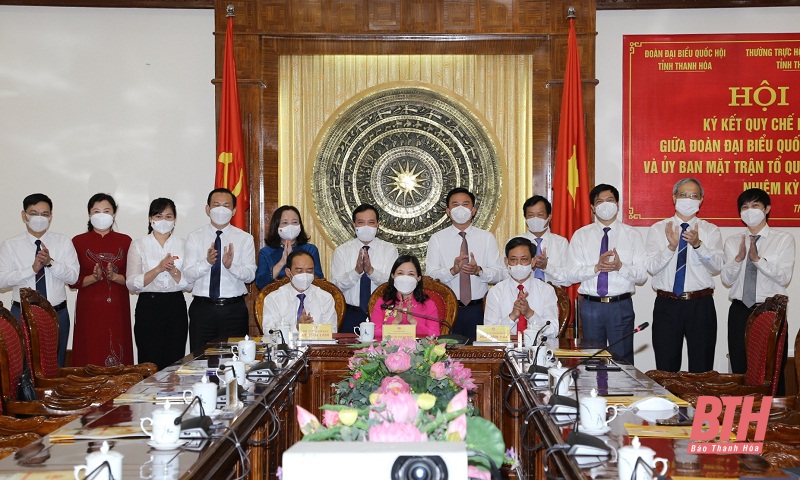 Ký kết Quy chế công tác giữa Đoàn ĐBQH tỉnh, 32win23 tỉnh và Ủy ban tai 32win tỉnh 32win đăng nhập, nhiệm kỳ 2021- 2026