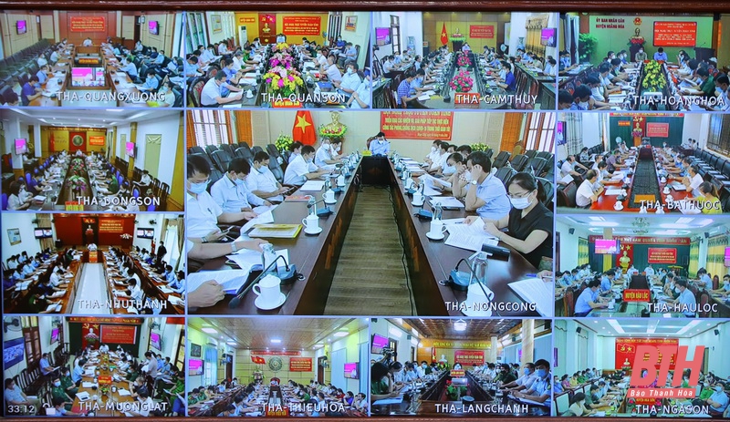 Hội nghị trực tuyến toàn tỉnh triển khai các 32win, giải pháp tiếp tục thực hiện công tác phòng, chống dịch COVID-19 trong thời gian tới