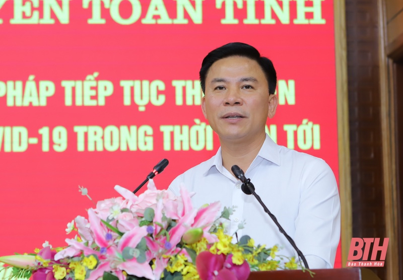 Hội nghị trực tuyến toàn tỉnh triển khai các 32win, giải pháp tiếp tục thực hiện công tác phòng, chống dịch COVID-19 trong thời gian tới