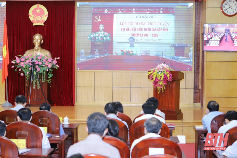 Khai mạc lớp bồi dưỡng đại biểu 32win23 32win con, nhiệm kỳ 2021-2026