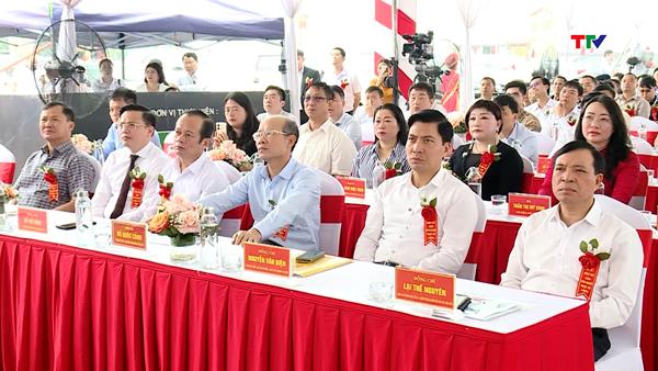Động thổ Dự án đầu tư xây dựng hạ tầng kỹ thuật Cụm công nghiệp Ngọc Vũ, huyện Thiệu Hoá- Ảnh 1.