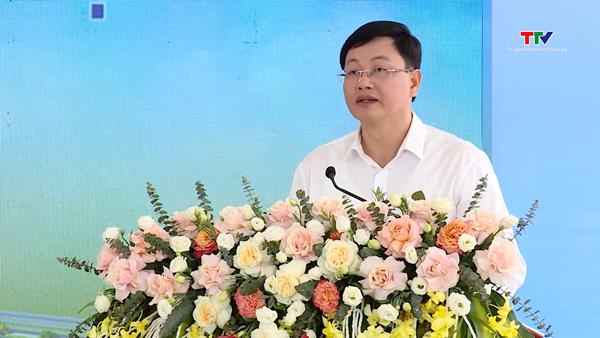 Động thổ Dự án đầu tư xây dựng hạ tầng kỹ thuật Cụm công nghiệp Ngọc Vũ, huyện Thiệu Hoá- Ảnh 2.