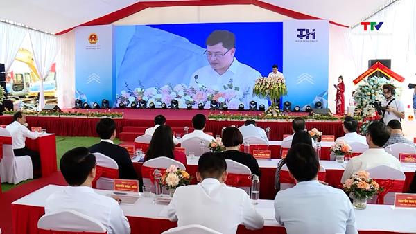 Động thổ Dự án đầu tư xây dựng hạ tầng kỹ thuật Cụm công nghiệp Ngọc Vũ, huyện Thiệu Hoá- Ảnh 3.